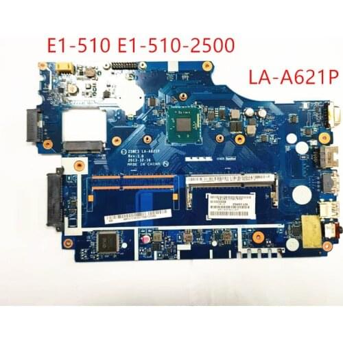 FOR Acer Aspire E1-510 E1-510-2500 Z5WE3 LA-A621P NBY4711002 NB.Y4711.002 N2820 Laptop Motherboard 100% well working