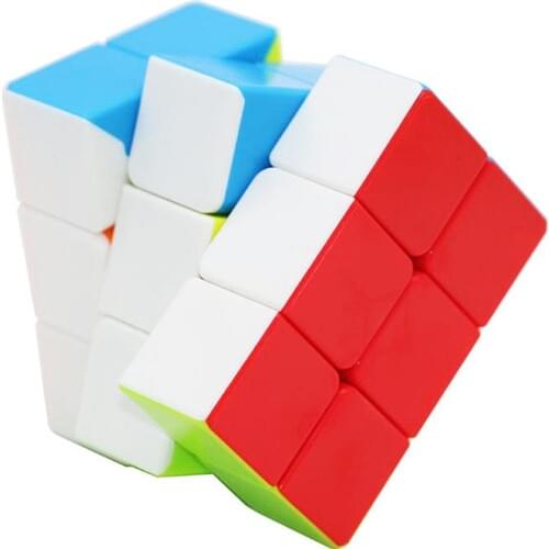 Fanxin 2x3x3 speed cube stickerless Smooth 233 magic cubes profession puzzle cube for children Cube toys