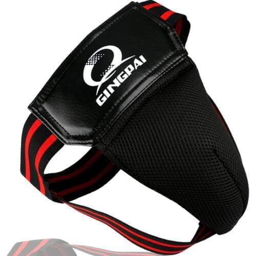 Hot Wholesale Adult Male Sanda Crotch Guard Protector Taekwondo MMA Groin Protector Kick Boxing Protection Guard Men Jockstrap
