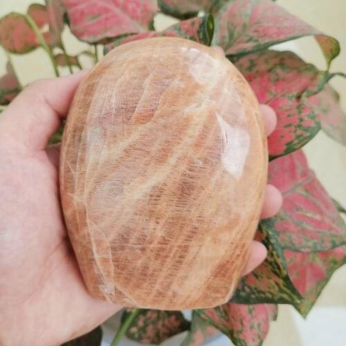 Natuurlijke Rode Maanlicht Crystal Quartz Torch Reiki Healing Energie Kamer Decoratie Huishoudelijke Minerale Monsters