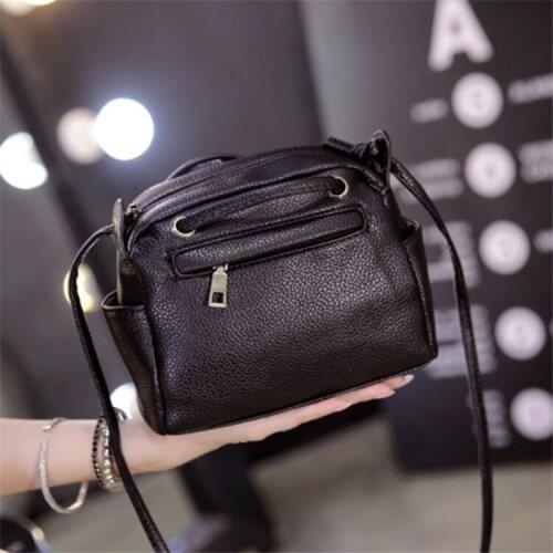 022719 new hot lady small flap bag female mini square shoulder bag
