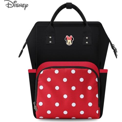 Disney Multi-function Diaper Backpack Large Capacity Mummy Changing Bag Waterproof Mommy Backpack Travel Nappy Backpack Wet Bags