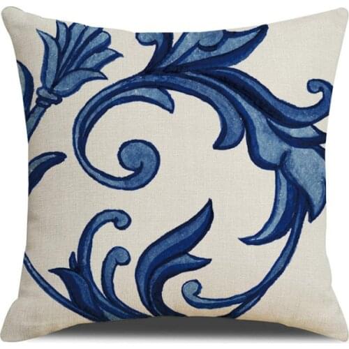 StarBlue-HGS Flower Design microfiber pillow cover geometric elements pillow cover Family enjoyment Pillow cover