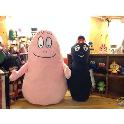 Original Rare Big Barbapapa Barbapapa Barbamama Soft Stuffed Anime Plush Toy Doll Birthday Gift Children Gift Limited Collection
