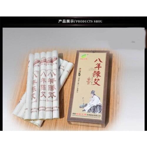 8 years moxa stick Handmade gourmet moxa moxibustion moxa wormwood Artemisia moxa leaves
