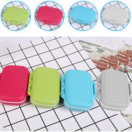 Portable Mini Pill Case Medicine Boxes 3 Grids Travel Home Medical Drugs Tablet Empty Container Home Holder Cases