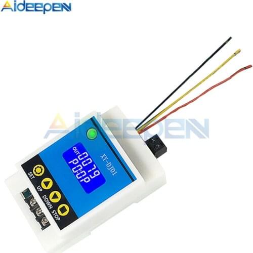 DJ01 DC 6-30V Digital Time Delay Power Off Relay LED Display Trigger Cycle Timer Control Switch Timing Relay Time Delay Switch