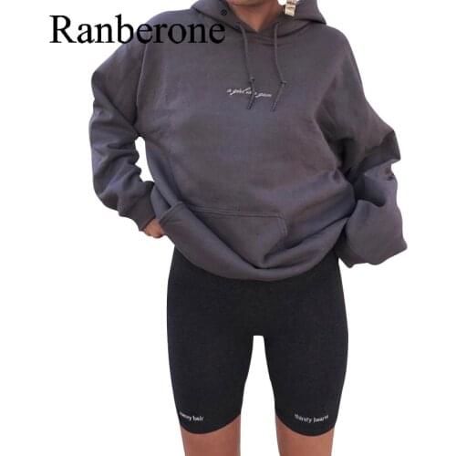 Ranberone Women Shorts High Waist Workout Shorts Fitness Gym Shorts Running Sport Woman Shorts Casual Lady Loose Short Pant