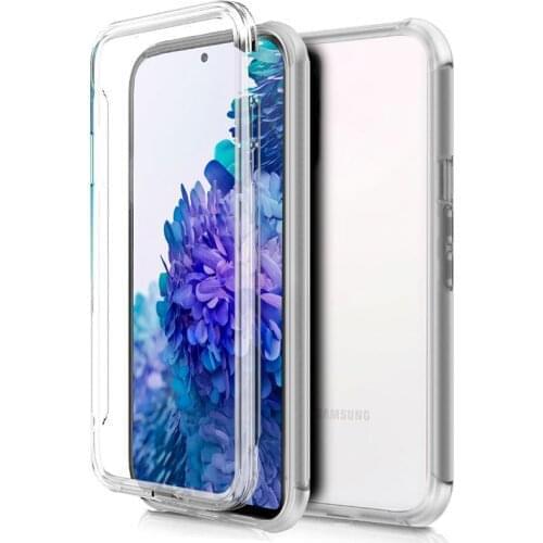Samsung Galaxy S20 FE 360 silicone full protection case transparent