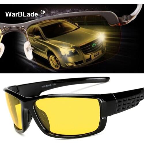 2018 HD Night Vision Sunglasses Polarized Men Women Fashion Eyes Protect UV400 Black Square Sun Glasses Unisex Gafas De