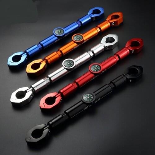 GMOTOD Motorcycle lead bar balance rod stiffener locomotive refitting fittings multi-function compass handle bar