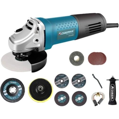AT3102B Angle Grinder Multi-function Angle Grinder Grinding Machine Hand Grinder Cutting and Polishing Machine Power Tools