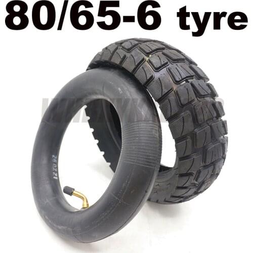 10 Inch Inflatable Wheel Tire 80/65-6 Inner Outer Tyre 10x3.0 Tire for Electric Scooter Speedual Grace 10 Zero 10X 10 * 3.0