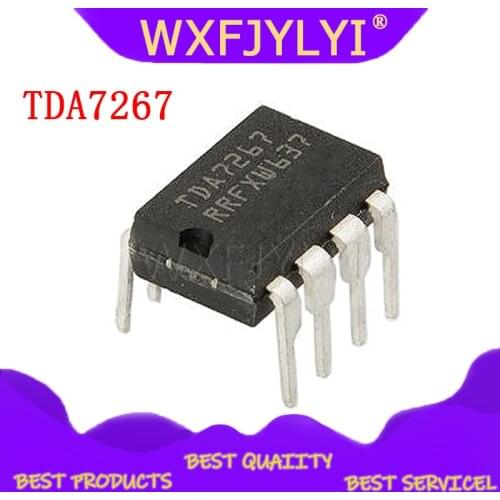 10pcs/lot TDA7267 TDA7267A DIP-8 TDA 7267