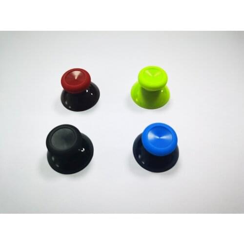 100Pcs Black Red Blue Green Analog Cover Thumbstick Joystick Cap for XBOX ONE Controller Analogue Thumb stick Caps