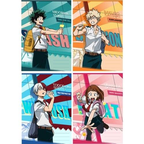 21CM NEW cosplay prop notebook My Hero Academia Midoriya Izuku notebook Model Paper Gift