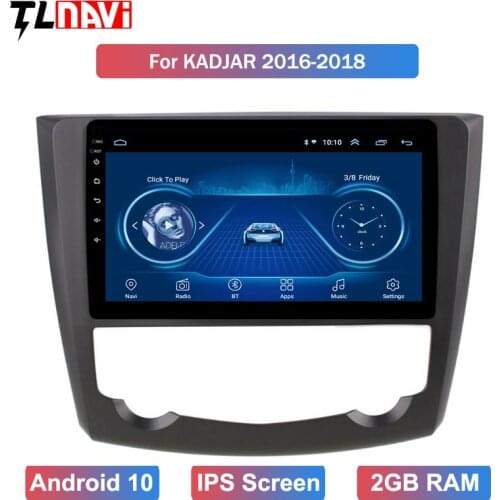 Android 10 IPS Car Radio For 2016 2017 Renault Kadjar GPS Wifi Multimedia Player HD Touchscreen Head Unit Stereo