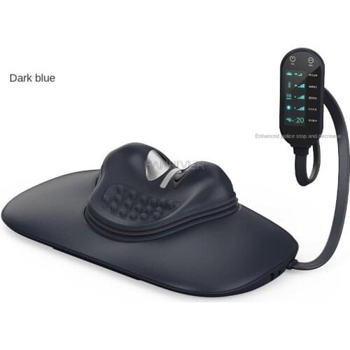 Cervical spine massager household heat electric neck massager neck pillow cervical traction