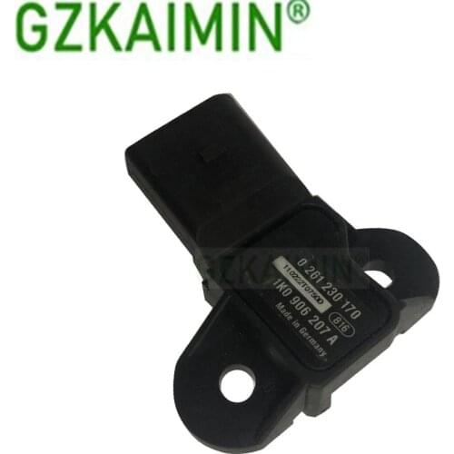 Manifold Pressure Sensor 0261230170 0261230169 1K0906207A For Volkswagen 05-14 For Audi A6 A7 A8 Quattro Q5 Q7 S4 S5