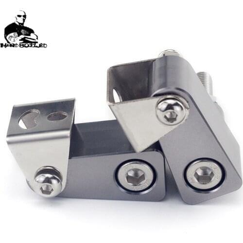 For Kawasaki NINJA 250/300 Z250 Z300 Z125 X300 Motorcycle Lower Fork Spotlight Holder Lights lamp Mounting bracket for Yamaha