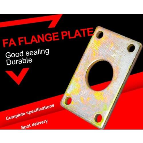 Pneumatic MINI type air cylinder parts FA flange Mounting plate for MA/MAL bore 16/20/25/32/40mm MINI type