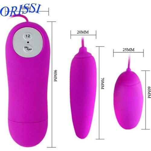 ORISSI New Sex Toys Wired Double Vibrating Eggs Vibrator Massager Women Masturbation Remote Control Egg Vibrators