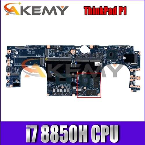 For Lenovo ThinkPad P1 laptop motherboard 17870-1 448.0DY04.0011 W/ i7 8850H FRU 01YU931 01YU932 01YU670 01YU941 01YU687