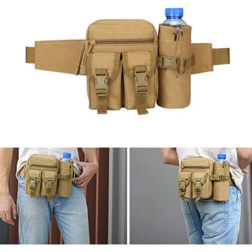 Fashion Mens Outdoor Camping Tactical Backpacks Pouch Belt Bag Waist Backpack Soft Sport Running Pouch Travel Bags