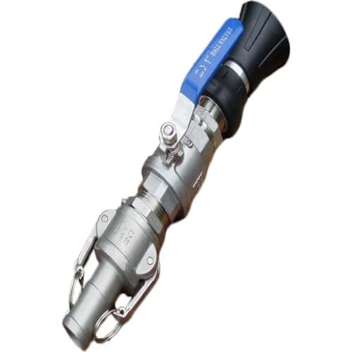 Customized Adjustable garden sprayer bell mouth fire garden hose quick connector watering car wash irrigation irrigation