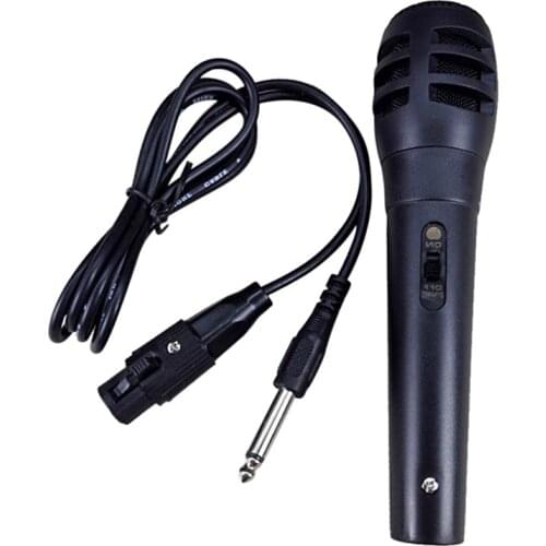 Handheld Microphone Wired Karaoke USB KTV Player Mic Speaker Record Music Microphones Mic Handheld Pro Dynamic Microphone