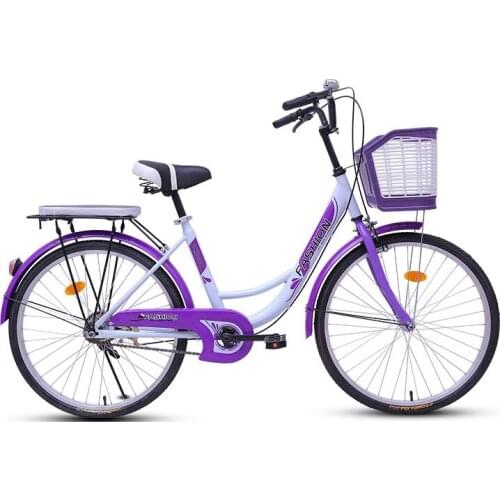 Bicycle Commuter Bicycle City Retro Adult Men and Women Walking Travel Light Princess Student Ladies Car