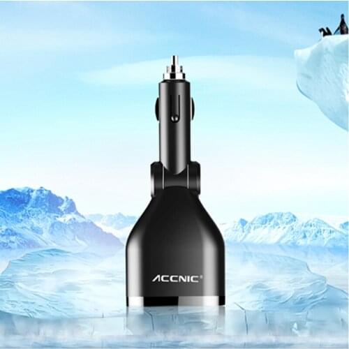 5V 2.1A Car Charger Power Adapter Dual USB 2-Port Mini Car Cigarette Socket Charger Black Car Accessories