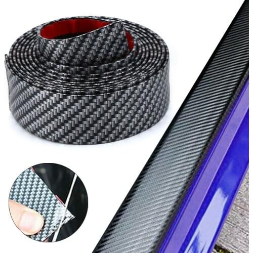2M Car Rear Boot Bumper Sill Body Guard Protector Rubber Plate Trim Strip Cover MOLDING EDGE GARNISH STRIP