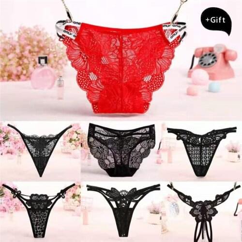 Women Sexy Panties Lace Hollow G-string Thongs Panties Fresh Cool Low Waist Erotic Soft Underwear For women Couples Love Panties