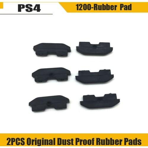 1set/2pcs Rubber Cover Pad For Sony PS4 1200 Silicon pad button Rubber feet cover for PlayStation 4 Controller