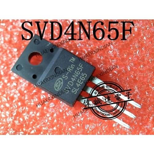 1Pieces New Original SVF4N65F SVD4N65F TO-220F In Stock Real Picture