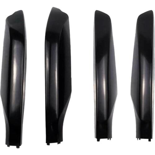 4Pcs/Set Black ABS Car Roof Rack Cover Rail End Shell Protect for Toyota Prado FJ150 2010-2019