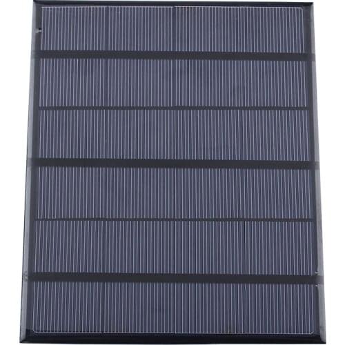 6V 3.5W Mini Solar Panels Small Solar Power 3.6v Battery Charge Solar Led Light Solar Cell Epoxy 165*135MM 10pcs/lot