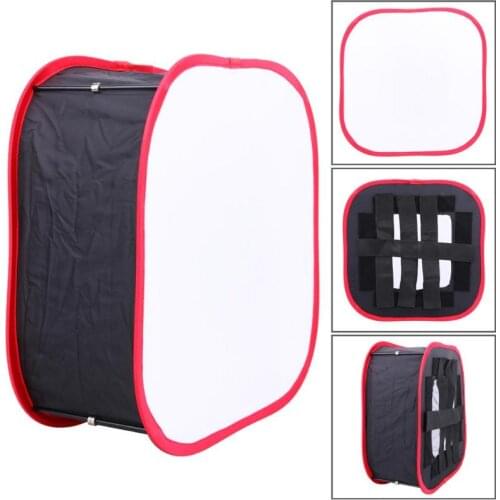 ALLOET Universal Foldable Collapsible Portable Photography Flash Softbox Diffuser Photo Studio Fill Light Lamp Cover Soft Box