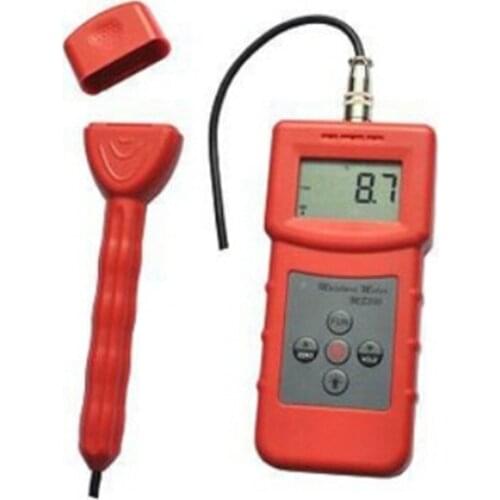 Multifunctional Inductive Moisture Meter For Wood Timber Paper Bamboo Carton Concrete Textile leather Tester Range 0-99