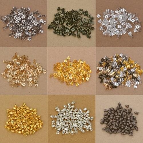 Earrings set finfing earring back Stopper stud Butterfly Components brincos Jewelry making beads spacer Parts Accessorie bijoux