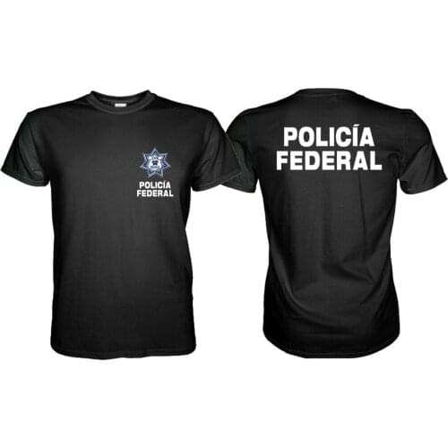 New Mexico Police Polic Ia Federal Sicario T-Shirt Sz. Tees New Fashion Design Men Brand In Fashion Cotton Printed T Shirts