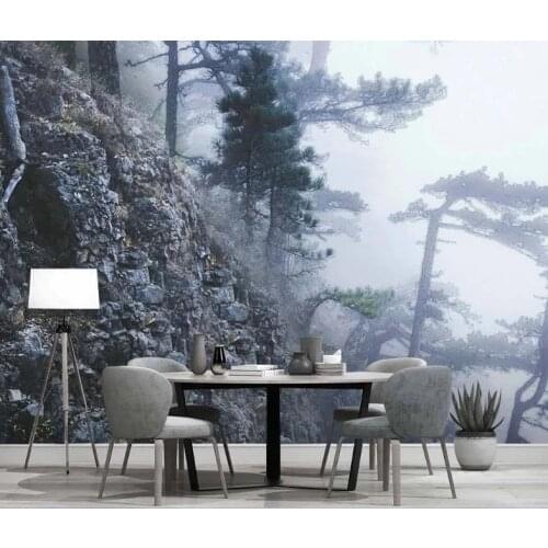Custom 2020 wallpaper 3d Forest scenery living room wallpaper for bedroom walls Home improvement background wall