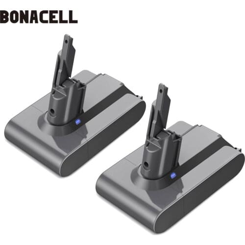 Bonacell 21.6V 6000mAh Li-ion Battery Replacement For Dyson V7, V7 FLUFFY, V7 ExtraVacuum Cleaner L70