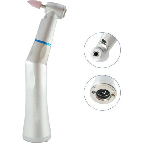 1PC Dental 1:1 Hight Quality Inner Water Way Contra Angle Handpiece With Light Dentistry Other Equipment