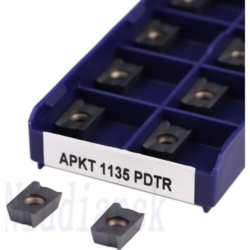 APKT1135 PDTR LT30 Milling Turning Tools APKT1604 PDTR LT30 Carbide Inserts CNC Lathe Tools Milling Cutter , For Stainless Steel