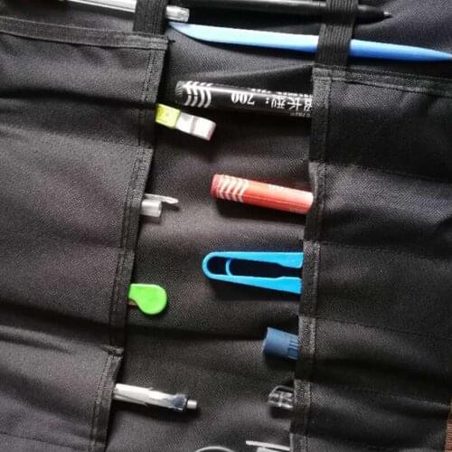 Multi-Purpose Tool Pouch Roll Up Tool Bag Hand Tool Roll Pouch Organizer Pocket Tool Roll Organizer for Electrician