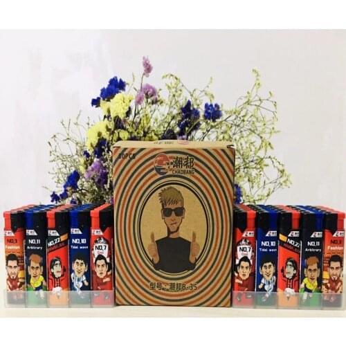 Cartoon Cute Character Butane Windproof Lighter Torch Jet Lighter Men Essential Business Gift Smoking Set Lighter Gift for Men