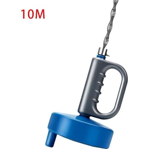 10M Hand-operated toilet dredge for Kitchen Toilet sinks bathroom Sewer dredge Blockage Hand Tool Pipe Dredger Drains Cleaning