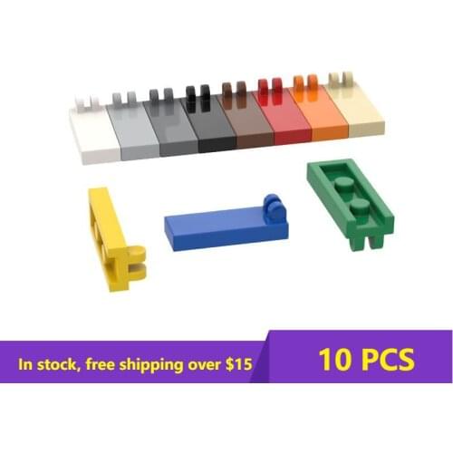 10PCS MOC Assembled Particles 4531 1x2.5 Retro Joint Board Smooth Building Block Parts Children Educational High-tech Toy Gift